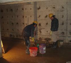 地下室前期防水要做好，后期维修补漏也是关键